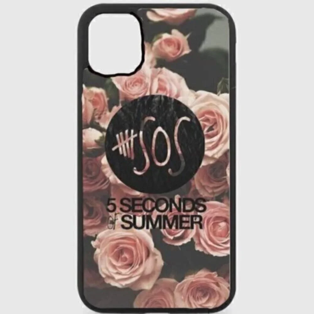 5 seconds of summer floral phone case